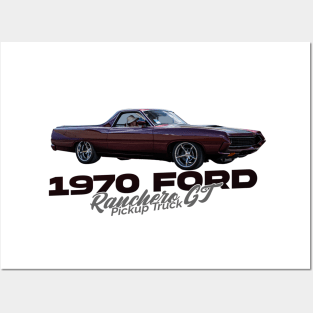 1970 Ford Ranchero GT Pickup Truck Posters and Art